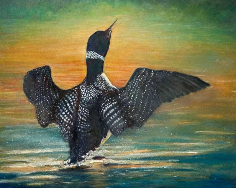 Loon's Greeting Call