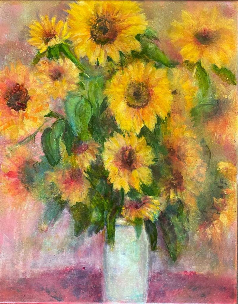 Sunflowers for Monet