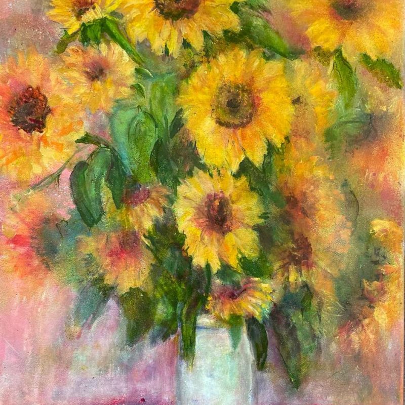 Sunflowers for Monet