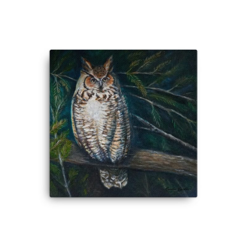 Wisdom of the Night 16"x16"