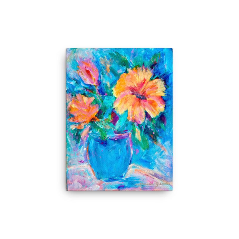Tropical Beauty Hibiscus 12"x16"